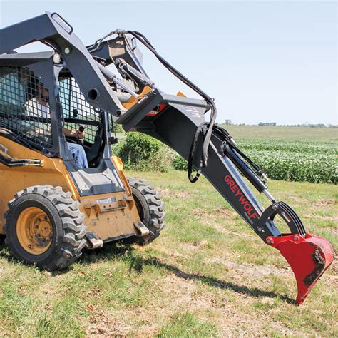 Skid Steer With Attachments 